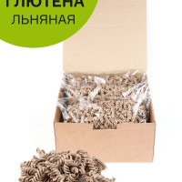 Паста льняная без глютена для здорового питания (Шоубокс 3 штуки)