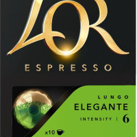 Кофе в алюминиевых капсулах L'OR Espresso Lungo Elegante, для системы Nespresso, 10 шт

