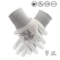 12 пар, защитные перчатки из полиэстера, EN388