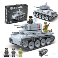 Конструктор "Легкий немецкий танк" 535 деталей