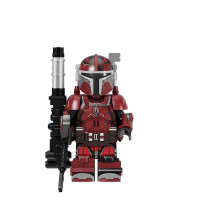 Звездные войны Мандалорцы объявления совместим с конструктором LEGO (4,5 см) CY8002