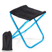Открытый алюминиевый сплав портативный складной стул для пикника кемпинга Мини-стул для хранения рыбалки Сверхлегкая мебель