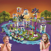 Конструктор парк аттракционов / Совместим с Лего