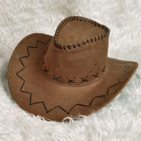 西部牛仔帽新款多色厂价夏季时尚大檐遮阳情侣沙滩表演舞台道代发