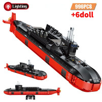 Конструктор Стратегические ядерные подводные лодки военной серии совместим с лего,подарок для мальчика