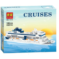 Конструктор детский Cruisis, Круизный Лайнер, 180 pcs
