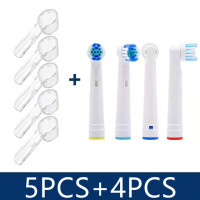 4 сменные насадки для электрической зубной щетки Oral-B, подходит для Advance Power/Pro Health/Triumph/3D Excel/Vitality Precision Clean