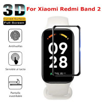 3D изогнутая Защита экрана для Redmi Band 2 смарт-ремешок Закаленное стекло Защитная пленка для Xiaomi Redmi Band Pro Band2 стекло