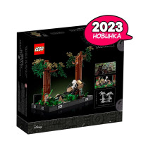 Конструктор LEGO Star Wars Диорама «Погоня на Эндоре», 608 деталей, 18+, 75353