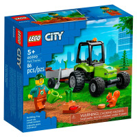 Конструктор LEGO City Трактор для работ в парке, 86 деталей, 5+, 60390