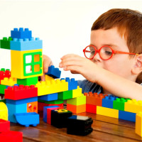 Сертифицированный детский конструктор пластиковый 300 КРУПНЫХ деталей ( 3см*3см ), Яркие конструкторы для детей в мешке / подарок ребенку и малышу