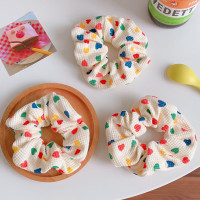 ins韩版简约布艺法式大肠圈肥肠发圈少女头绳头饰扎马尾皮筋发绳