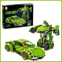 Конструктор Техника Lamborghini-Траснформер, 721 деталь