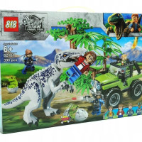 Конструктор Динозавры Нападение Индоминуса Рекса 398 деталей