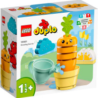Конструктор LEGO DUPLO Растущая морковка, 11 деталей, 1.5+, 10981
