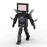 Cкибиди туалет, унитаз / Skibidi toilet Детские развивающие игрушки Конструктор пластиковый 166PCS