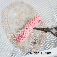 5 ярдов, цветная хлопковая кружевная ткань, домашний декор, аксессуары для одежды, изящные аксессуары из кружева «сделай сам» для шитья, рукоделия