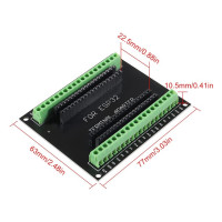 1 шт., детская макетная плата 38Pins Type-C ESP32, 2,4 ГГц, двухъядерная