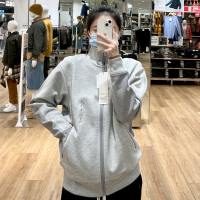 三裏屯出品2022秋冬男女裝合作款休閒茄克衛衣夾克拉鍊外套452608