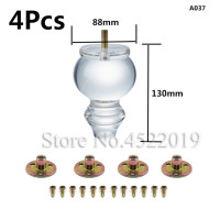 4 шт. 4-7 дюймов высокая M10 акриловая мебель «сделай сам» ножки прозрачные стеклянные ножки для концевого стола журнальные столы буфетные столы шкаф кровать чайный барный стул