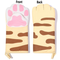 1 шт. Симпатичные перчатки в форме кошачьих лап для духовки перчатки в фор
