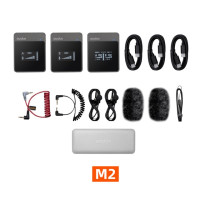Беспроводной петличный микрофон Godox MoveLink M1 M2, приемник-передатчик для телефона, цифровой зеркальной камеры, смартфона, 2,4 ГГц, беспроводной микрофон