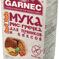 Мука Рис+Гречка для пряников и кексов без глютена Garnec 700г