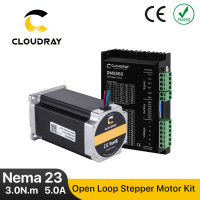 Комплект шагового двигателя Cloudray Nema 23, 2 фазы, 3 Нм, 5,0 А