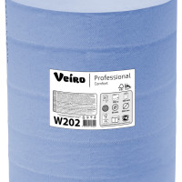 Протирочная бумага в рулоне Veiro Professional Comfort W202, двухслойная, 1000 листов, 1 рулон