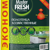 Салфетки для уборки Эконом Master Fresh, 20х23 см