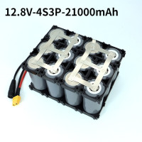 Аккумулятор 32700 LiFePO4 4S 3P 12,8 V 21Ah, 4S 20A, максимальный 60A, сбалансированный блок питания для электролодки, бесперебойный