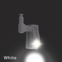 10 шт. KAK светодиодный шарнирный светильник для шкафа, универсальный кухонный, для спальни, гостиной, шкафа, 0,25 Вт, внутренний сенсорный светильник, фурнитура