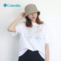 Columbia哥倫比亞短袖T恤女夏季戶外純棉透氣圓領內搭衣短TAR3545