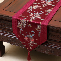 Настенная скатерть в китайском стиле Proud Rose, домашний декор, настольный флаг с кисточкой, креативный чехол для стола, Свадебный декор