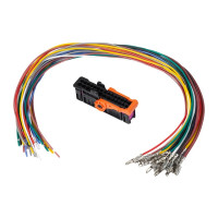 1 комплект/2 комплекта автомобильных кабелей, сменный комплект жгутов проводов для передней и задней двери, 51277171 1K0937702C для Skoda Fabia аксессуары