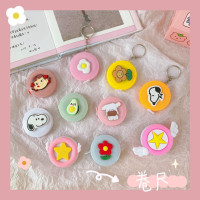 皮卷尺卡通可爱量三围测腰围胸围随身迷你小量衣尺软尺皮尺