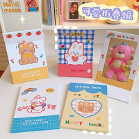 折叠镜子便携桌面可立台式化妆镜女学生宿舍少女心可爱家用小镜子