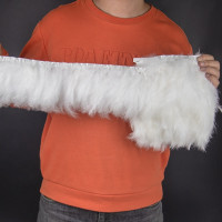 Перо индейки для шитья, 10-15 см