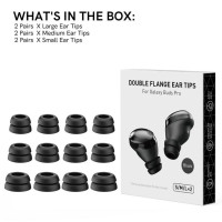 Силиконовые насадки для наушников Samsung Galaxy Buds Pro, 12 шт