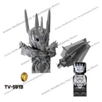 Куклы из фильмов «Властелин Колец», куклы хоббит, гоблин, кольцо, Саурон, Frodo, Orcs, Uruk-hai, мини-фигурки героев, игрушки-конструкторы, подарки