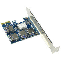 Плата расширения PCI-E 1-USB 3 0, адаптер с 7 портами, аксессуары для устройств