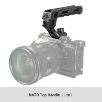 Верхняя ручка SmallRig NATO Lite с холодным башмаком, портативная ручка для камеры для съемки, подходит для Sony, Canon, Nikon, клетка для камеры 3766