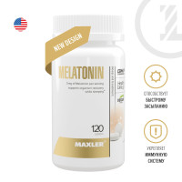 Мелатонин Maxler Melatonin 3 мг, 120 таблеток