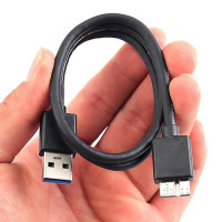 Кабель USB-C/USB 3.0 Micro B, скорость передачи данных 5 Гбит/с, для внешнего жесткого диска, компьютера