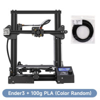 3D-принтер CREALITY Ender 3/Ender 3 V2, принтер для объемной печати, Высокая точность, Рабочая поверхность, возобновление печати, профессиональный FDM принтер большого размера «сделай сам»