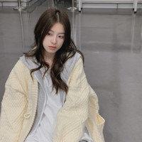 【WASEI水冰冰】冬韓版厚棉T拼接假兩件毛衣外套女