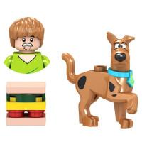 Совместимые с 75900 75901 строительные блоки Scooby Doo, мини Экшн-фигурки, игрушки