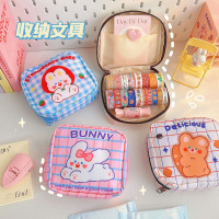 韩国ins风可爱卡通收纳包姨妈巾卫生棉月事包户外便携女学生批发