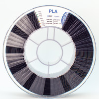ПЛА пластик для 3д печати REC филамент PLA черный RAL9004 750 гр 1.75 мм