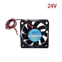 6015 Охлаждающий радиатор вентилятор 5 в 12 В с бесщеточным проводом Dupont 60 мм 60*60*15 мм Запчасти для 3D-принтеров кулер радиатор тихий 60x15 мм